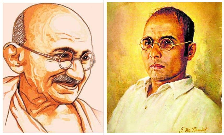 ಮಹಾತ್ಮ ಗಾಂಧಿ ಮತ್ತು ವೀರ್‌ ಸಾವರ್ಕರ್‌