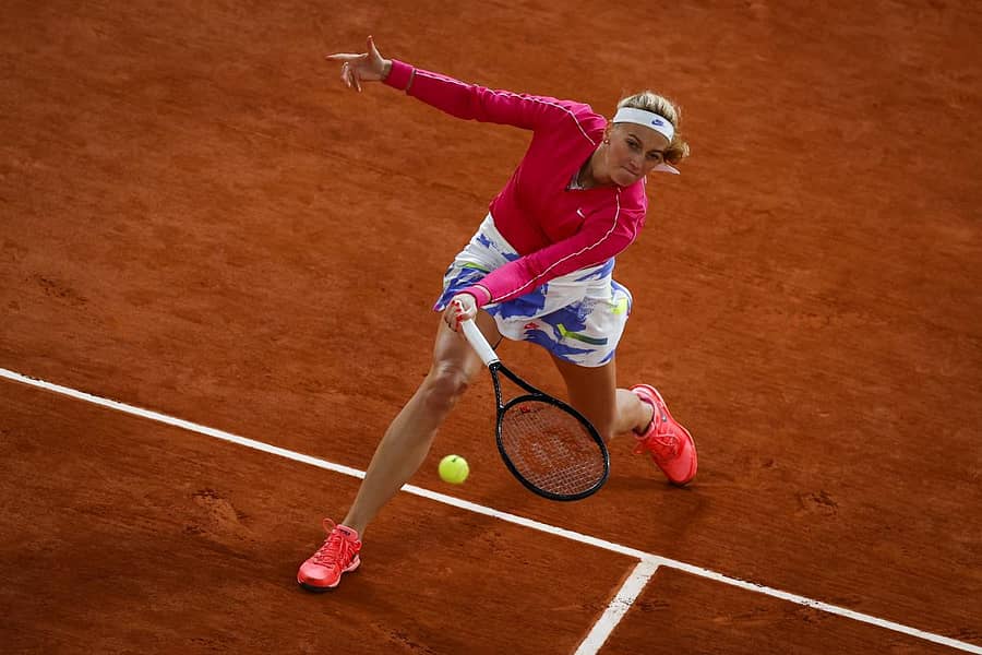 ಪೆಟ್ರಾ ಕ್ವಿಟೊವಾ ಆಟದ ವೈಖರಿ–ಎಎಫ್ಪಿ ಚಿತ್ರ