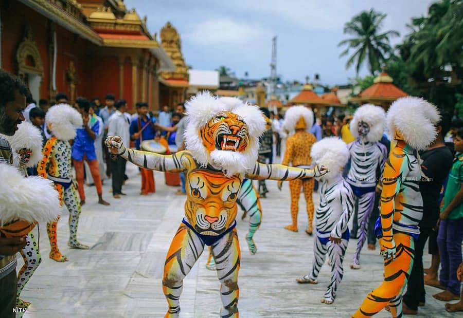 ಹುಲಿವೇಷ ಕುಣಿತ (ಸಾಂದರ್ಭಿಕ ಚಿತ್ರ)