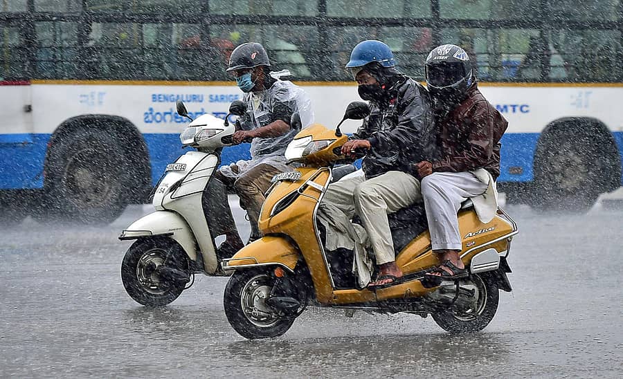 ಬೆಂಗಳೂರಿನಲ್ಲಿ ಮಳೆ