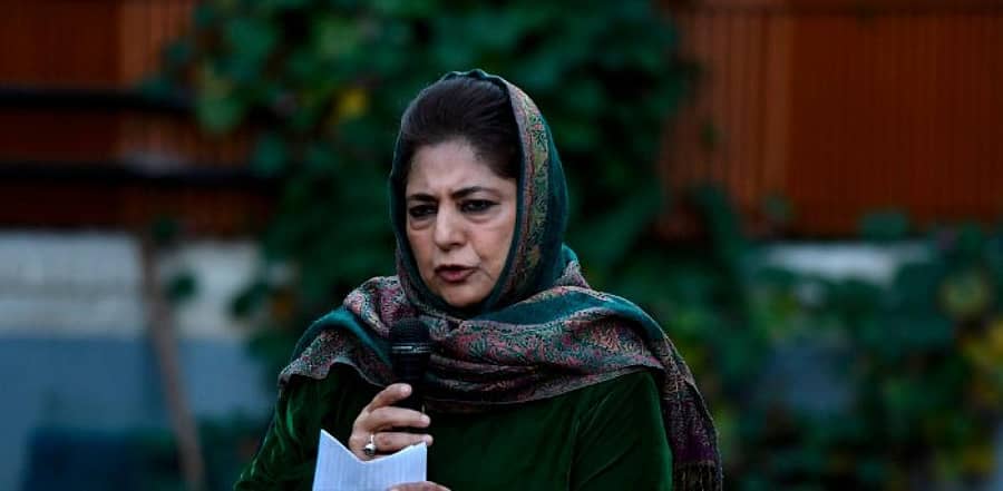 ಮೆಹಬೂಬಾ ಮುಫ್ತಿ (ಎಎಫ್ಪಿ ಚಿತ್ರ)