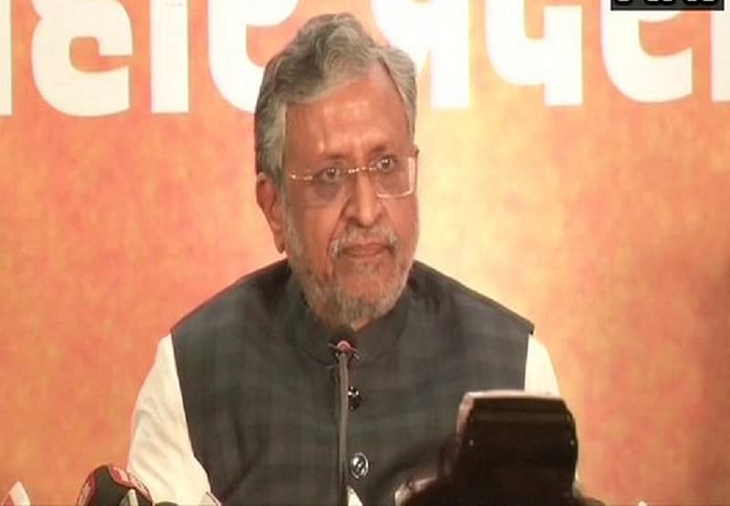 ಬಿಹಾರ ಉಪಮುಖ್ಯಮಂತ್ರಿ ಸುಶೀಲ್ ಕುಮಾರ್ ಮೋದಿ