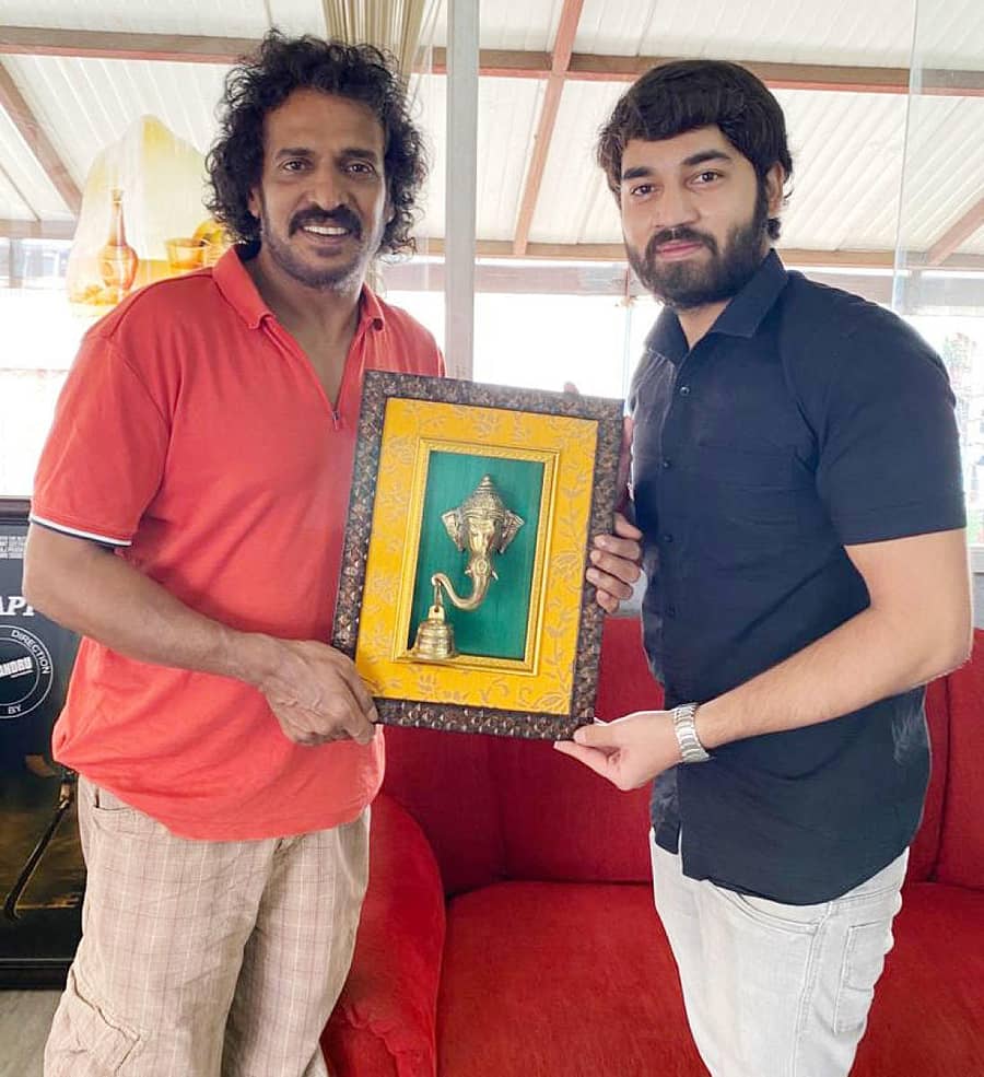 ‘ಸೀತಾಯಣ’ ಗೀತೆ ಬಿಡುಗಡೆ ಸಂದರ್ಭದಲ್ಲಿ ಉಪೇಂದ್ರ ಮತ್ತು ಅಕ್ಷಿತ್ ಶಶಿಕುಮಾರ್