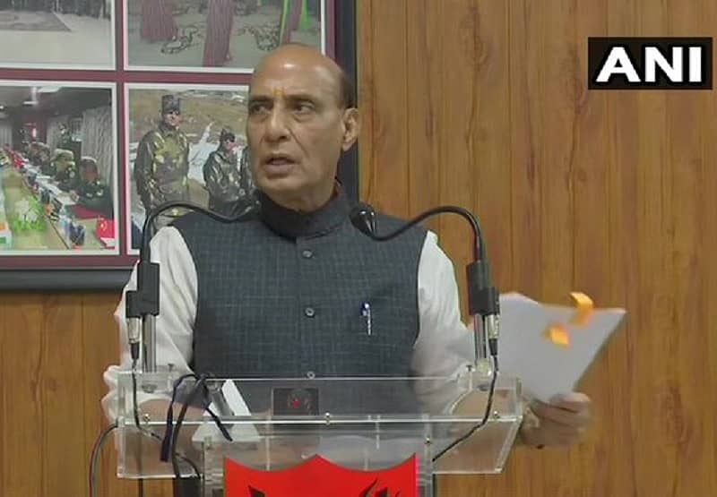 ರಕ್ಷಣಾ ಸಚಿವ ರಾಜನಾಥ್ ಸಿಂಗ್