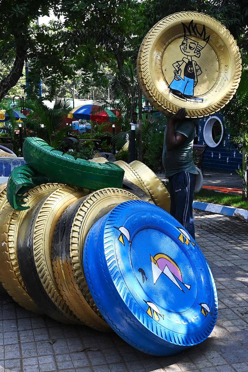 ಕೋಲ್ಕತ್ತಾ ನಗರದಲ್ಲಿ ನಿರ್ಮಾಣ ಹಂತದಲ್ಲಿರುವ ‘ಟೈರ್ ಪಾರ್ಕ್‘