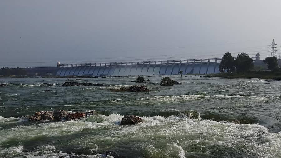 ಹೊಸಪೇಟೆ ಸಮೀಪದ ತುಂಗಭದ್ರಾ ಜಲಾಶಯ