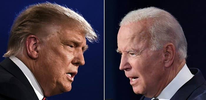 ಡೊನಾಲ್ಡ್ ಟ್ರಂಪ್ ಮತ್ತು ಜೋ ಬೈಡನ್
