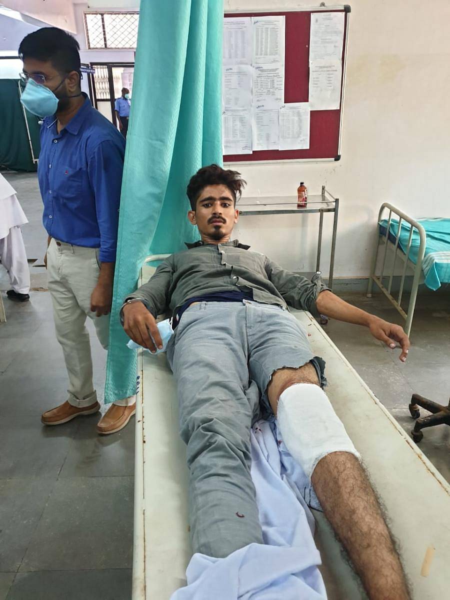 ಆಸ್ಪತ್ರೆಯಲ್ಲಿ ಚಿಕಿತ್ಸೆ ಪಡೆಯುತ್ತಿರುವ ಆರೋಪಿ ಅರ್ಬಾಜ್