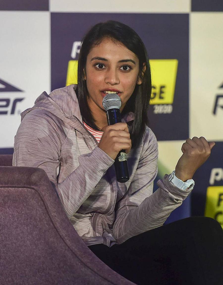 ಟ್ರೇಲ್ಬ್ಲೇಜರ್ಸ್ ತಂಡದ ನಾಯಕಿ ಸ್ಮೃತಿ ಮಂದಾನ -ಪಿಟಿಐ ಚಿತ್ರ