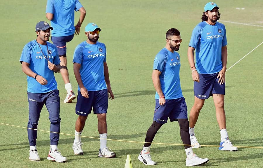 ಭಾರತ ತಂಡದ ಆಟಗಾರರು– ಪಿಟಿಐ ಸಂಗ್ರಹ ಚಿತ್ರ