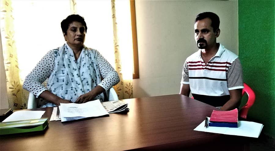 ಸುದ್ದಿಗೋಷ್ಟಿಯಲ್ಲಿ ನಂದಿನಿಗೌಡ ದೌರ್ಜನ್ಯ ಕುರಿತು ಮಾಹಿತಿ ನೀಡಿದರು