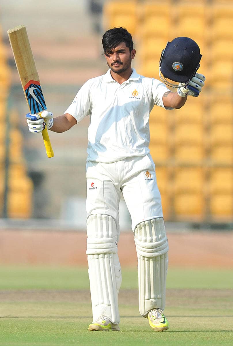 ರಣಜಿ ಶತಕದ ರೂವಾರಿ ಮನೀಷ್ ಪಾಂಡೆ