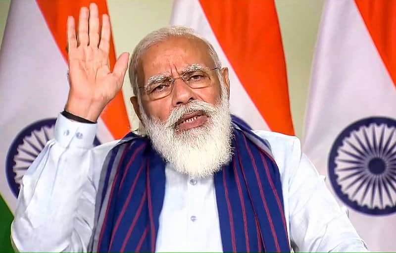 ವಿಡಿಯೊ ಕಾನ್ಫರೆನ್ಸ್ ಮೂಲಕ ಮಾತನಾಡಿದ ಪ್ರಧಾನಿ ನರೇಂದ್ರ ಮೋದಿ