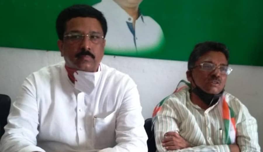 ಸುದ್ದಿಗೋಷ್ಠಿಯಲ್ಲಿ ಮಾತನಾಡಿದ ಸೈಯದ್ ನಾಸಿರ್ ಹುಸೇನ್ ಮತ್ತು ವಿ.ಎಸ್.ಉಗ್ರಪ್ಪ