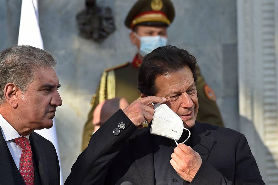 ಪಾಕಿಸ್ತಾನ ಪ್ರಧಾನ ಮಂತ್ರಿ ಇಮ್ರಾನ್‌ ಖಾನ್‌ 