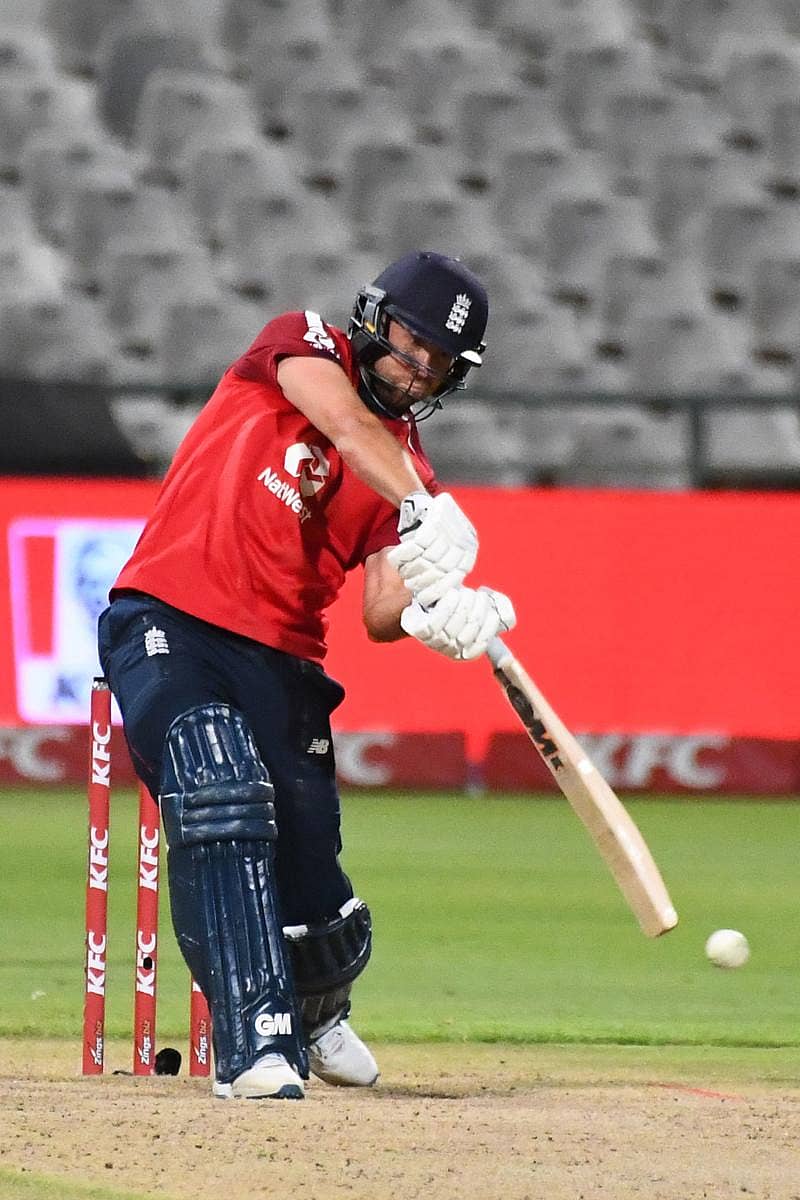 ಇಂಗ್ಲೆಂಡ್ ತಂಡದ ಡೇವಿಡ್ ಮಲಾನ್ ಆಟದ ವೈಖರಿ–ಎಎಫ್ಪಿ ಚಿತ್ರ