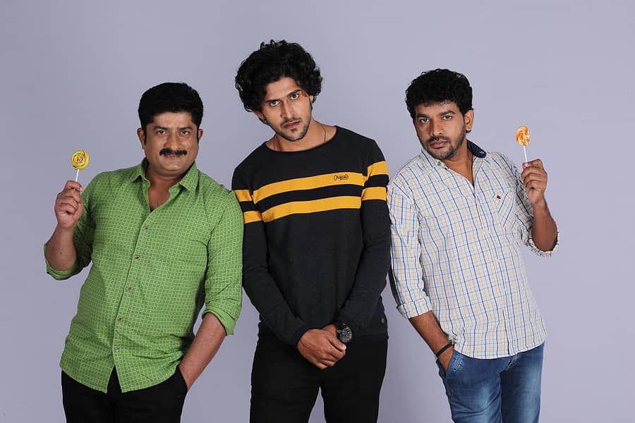 ಪುರ್ಸೋತ್ರಾಮ ಚಿತ್ರದಲ್ಲಿ ರವಿಶಂಕರ್ಗೌಡ, ಸರು ಮತ್ತು ಶಿವರಾಜ್ ಕೆ.ಆರ್.ಪೇಟೆ