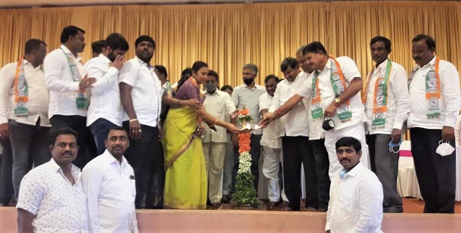 ಕಾಂಗ್ರೆಸ್ ಕಾರ್ಯಕರ್ತರ ಸಭೆ ಉದ್ಘಾಟಿಸಿದ ಕೃಷ್ಣ ಬೈರೇಗೌಡ