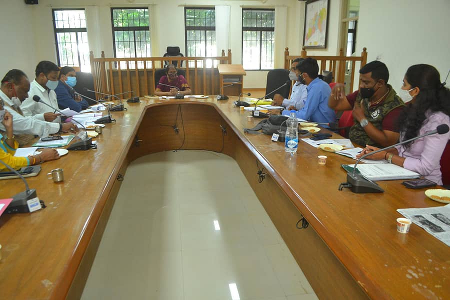 ಯಾದಗಿರಿ ಜಿಲ್ಲಾ ಮಟ್ಟದ ಪಾರಂಪರಾಗತ ಕೃಷಿ ವಿಕಾಸ ಯೋಜನೆ ಕುರಿತ ಸಭೆಯಲ್ಲಿ ಜಿಲ್ಲಾಧಿಕಾರಿ ಡಾ.ರಾಗಪ್ರಿಯಾ ಆರ್., ಮಾತನಾಡಿದರು