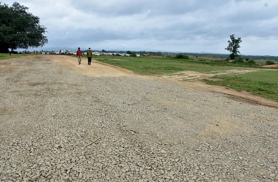 ಸೋಗಾನೆ ವಿಮಾನ ನಿಲ್ದಾಣ ಕಾಮಗಾರಿ