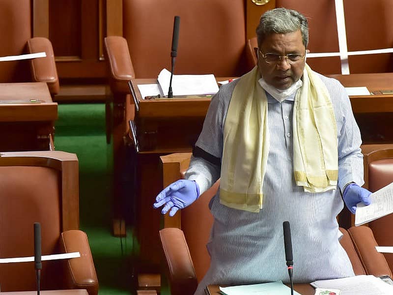 ವಿರೋಧ ಪಕ್ಷದ ನಾಯಕ ಸಿದ್ದರಾಮಯ್ಯ