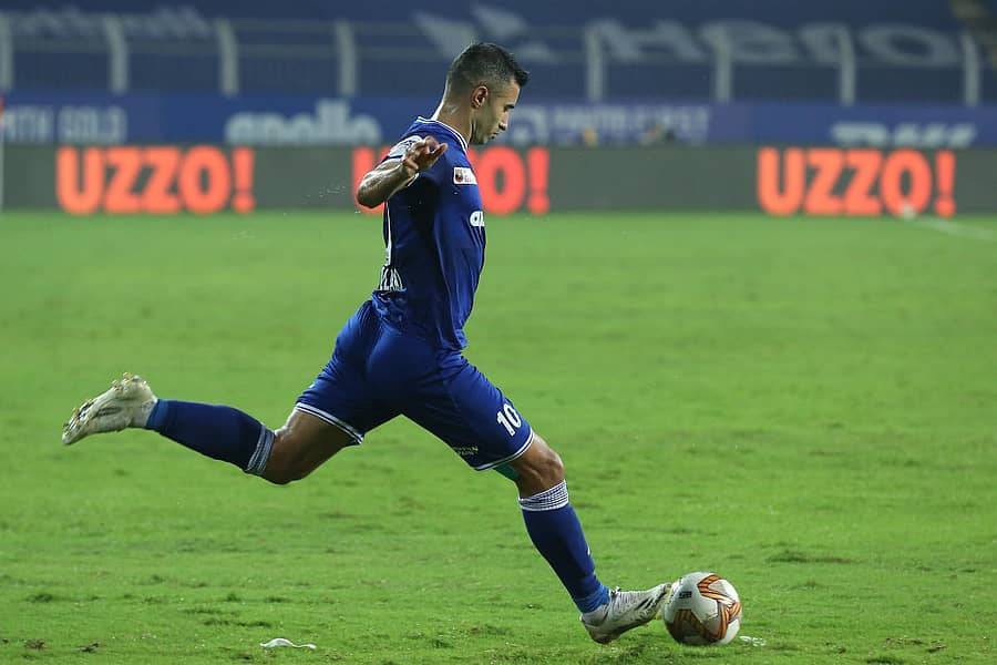 ಚೆನ್ನೈಯಿನ್ ಎಫ್‌ಸಿ ತಂಡ ರಫೆಲ್ ಕ್ರಿವೆಲಾರೊ ಮೇಲೆ ಭರವಸೆ ಇರಿಸಿಕೊಂಡಿದೆ –ಐಎಸ್ಎಲ್‌ ಮೀಡಿಯಾ ಚಿತ್ರ