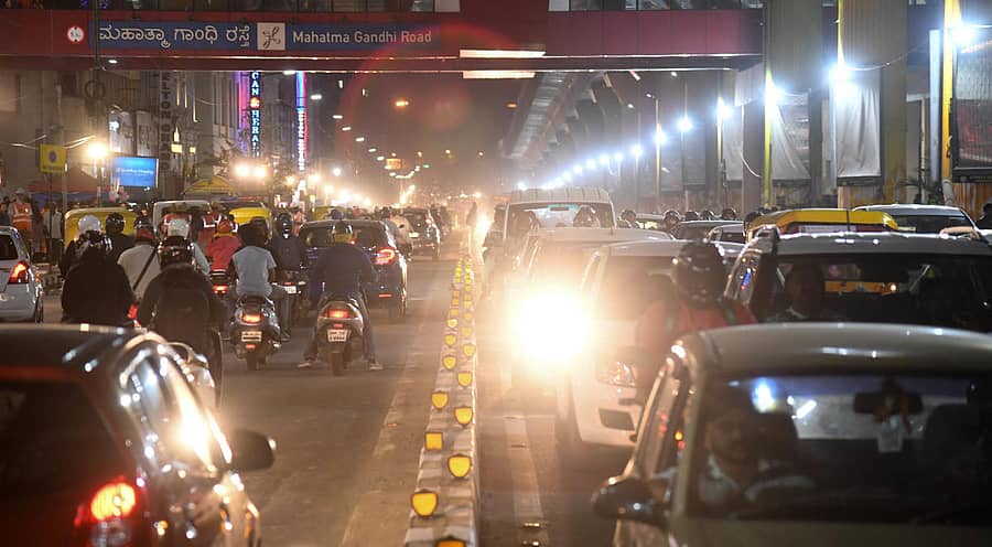 ಎಂ.ಜಿ.ರಸ್ತೆ–ಸಂಗ್ರಹ ಚಿತ್ರ