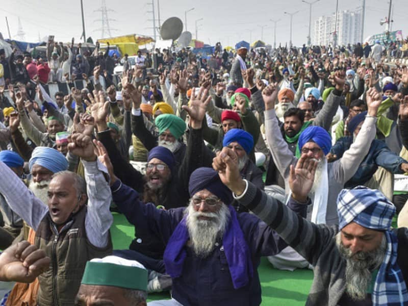 ಪ್ರತಿಭಟನಾ ನಿರತ ರೈತರು