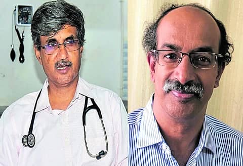 ಡಾ.ಶ್ರೀನಿವಾಸ ಕಕ್ಕಿಲ್ಲಾಯ ಹಾಗೂ ಡಾ.ಶ್ರೀಕಾಂತ್ ಹೆಗಡೆ