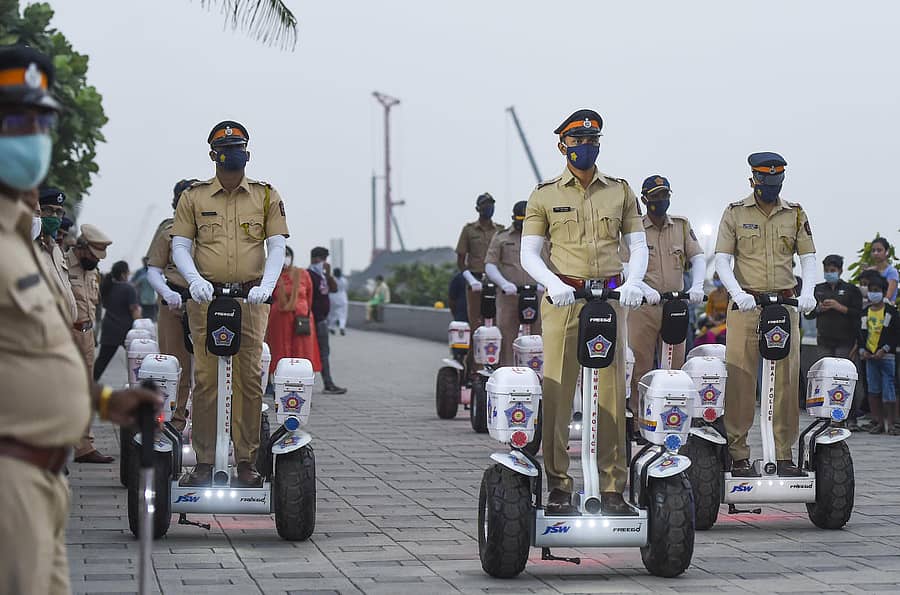 ಮಹಾರಾಷ್ಟ್ರ ಪೊಲೀಸರ ಪ್ರಾತಿನಿಧಿಕ ಚಿತ್ರ (ಪಿಟಿಐ)