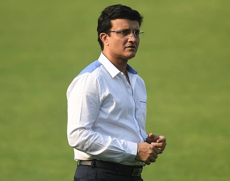 ಬಿಸಿಸಿಐ ಅಧ್ಯಕ್ಷ ಸೌರವ್ ಗಂಗೂಲಿ