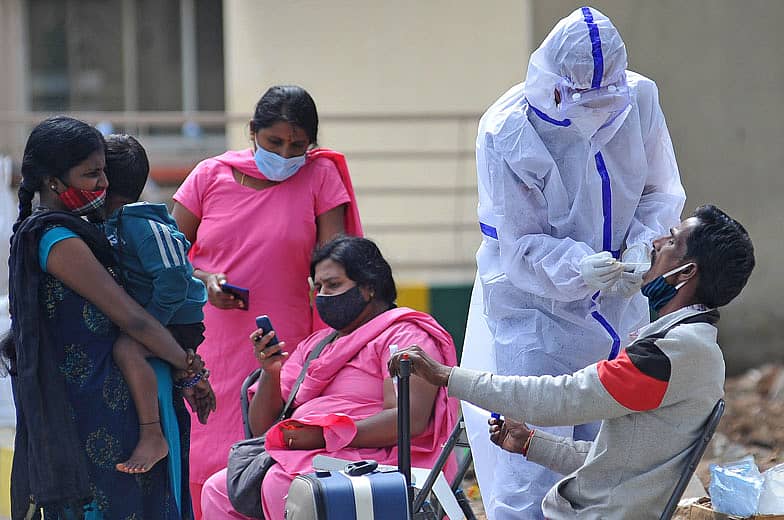 ಕೊರೊನಾ ವೈರಸ್ ಸೋಂಕು ಪರೀಕ್ಷೆ–ಸಾಂದರ್ಭಿಕ ಚಿತ್ರ