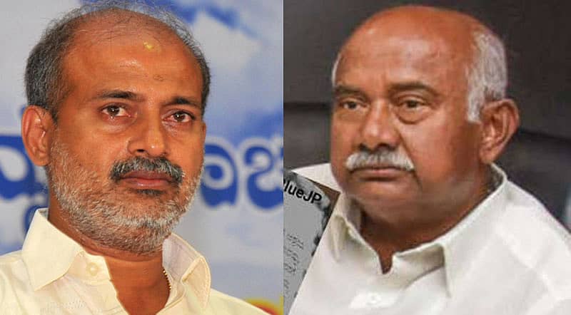 ಜೆಡಿಎಸ್ ಶಾಸಕ ಸಾ.ರಾ.ಮಹೇಶ್ ಮತ್ತು ವಿಧಾನ ಪರಿಷತ್ ಸದಸ್ಯ ಎಚ್.ವಿಶ್ವನಾಥ್