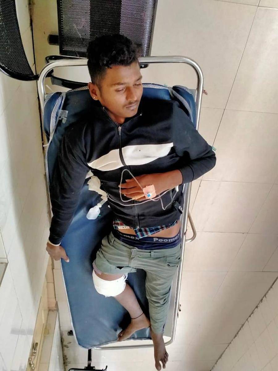 ಆಸ್ಪತ್ರೆಯಲ್ಲಿ ಚಿಕಿತ್ಸೆ ಪಡೆಯುತ್ತಿರುವ ಆರೋಪಿ ನವೀನ್