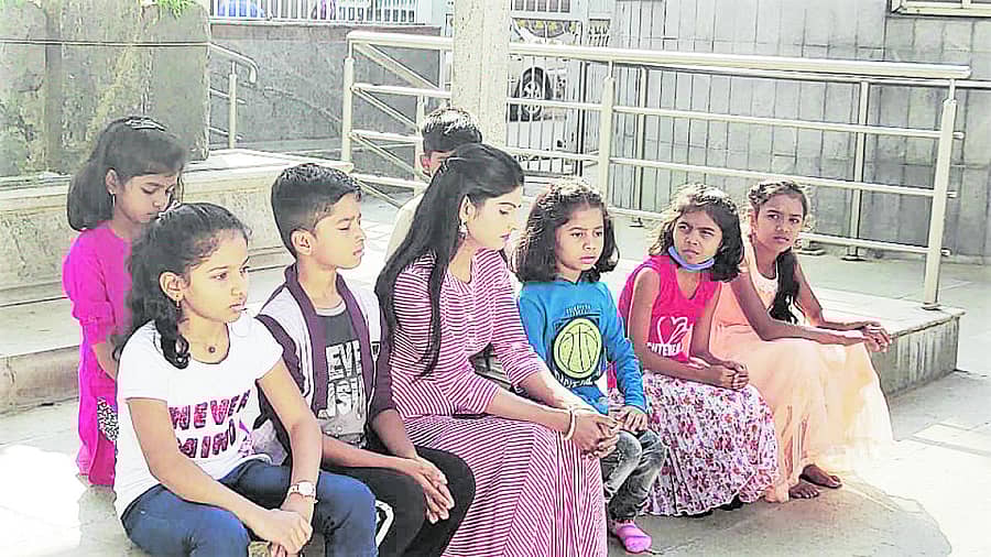 ಜಬರ್ದಸ್ತ್ ಲವ್ವರ್ ಸಿನಿಮಾ ನಾಯಕಿ ಖುಷಿ ಜತೆ ಔರಾದ್ ಬಾಲ ಪ್ರತಿಭೆಗಳು