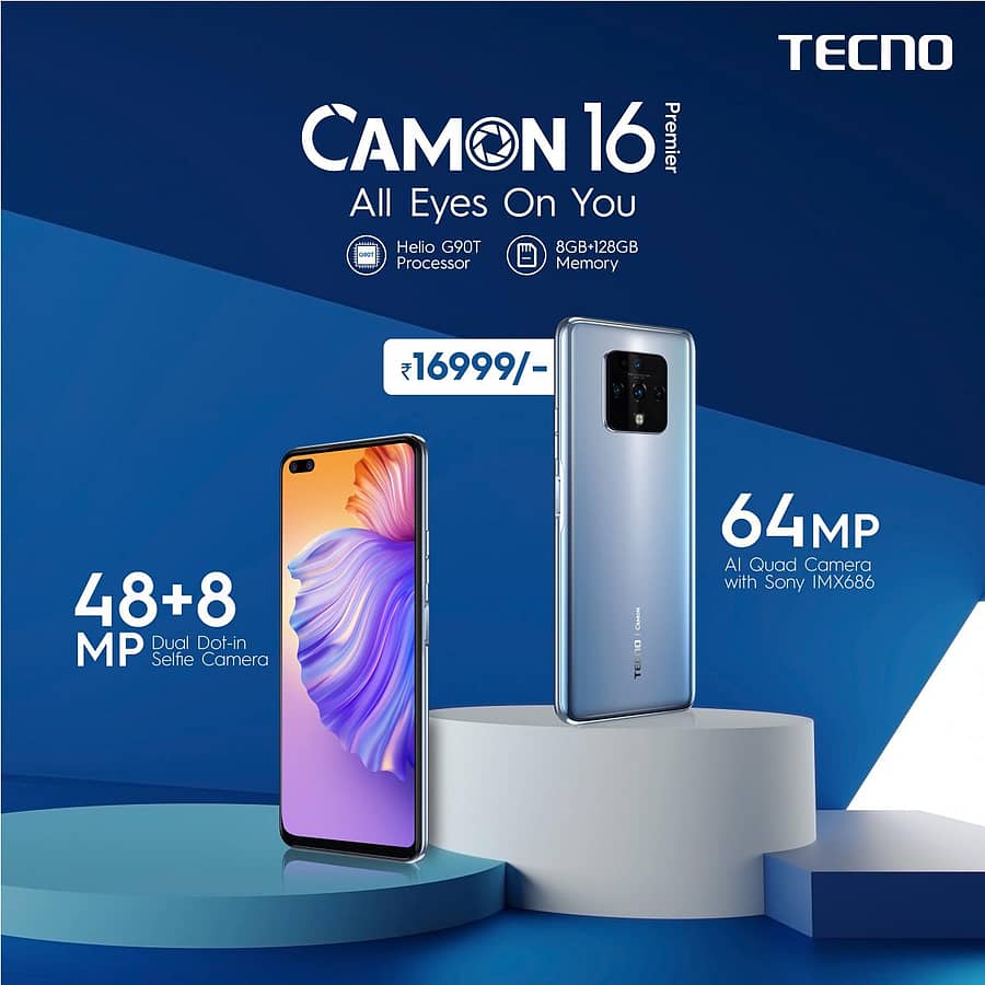 ಟೆಕ್ನೊ ಕ್ಯಾಮನ್ 16 ಪ್ರೀಮಿಯರ್