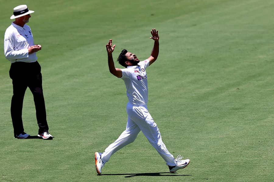 ವಿಕೆಟ್ ಗಳಿಸಿದ ಶಾರ್ದೂಲ್ ಠಾಕೂರ್ ಸಂಭ್ರಮ –ಎಎಫ್ಪಿ ಚಿತ್ರ