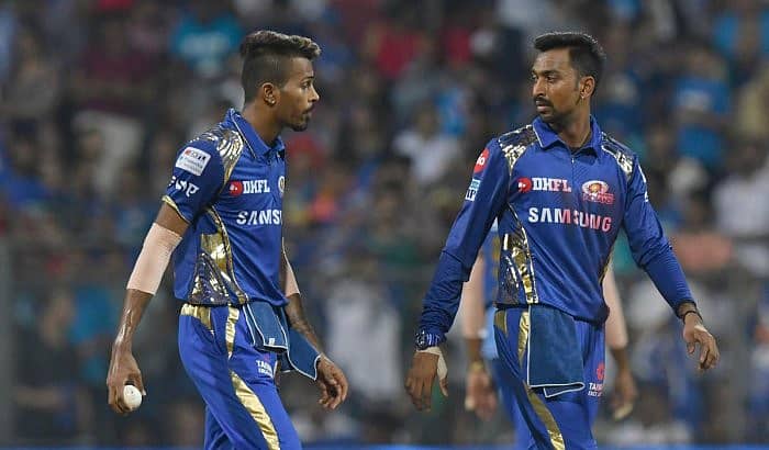 ಹಾರ್ದಿಕ್‌ ಪಾಂಡ್ಯ ಮತ್ತು ಕೃನಾಲ್‌ ಪಾಂಡ್ಯ