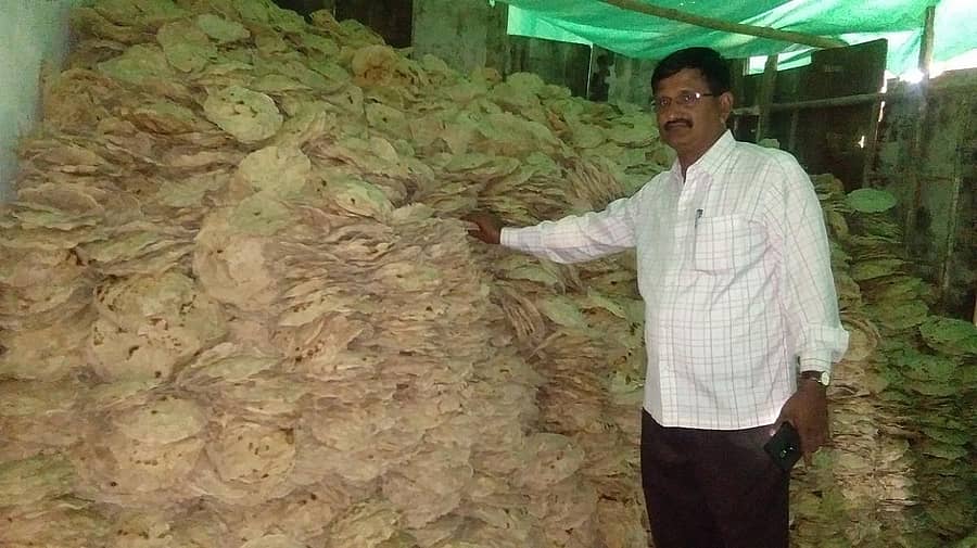 ಡಂಬಳ ಜಾತ್ರೆಗೆ ಸಂಗ್ರಹಿಸಿರುವ ರೊಟ್ಟಿ(ಸಂಗ್ರಹ ಚಿತ್ರ)