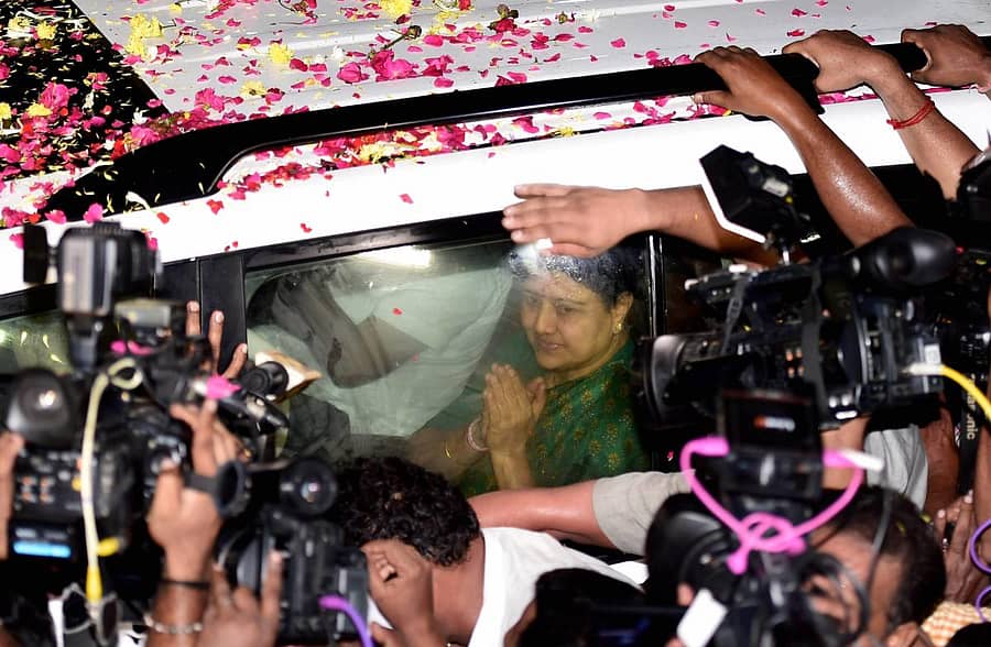 ವಿ.ಕೆ ಶಶಿಕಲಾ (ಸಂಗ್ರಹ ಚಿತ್ರ)