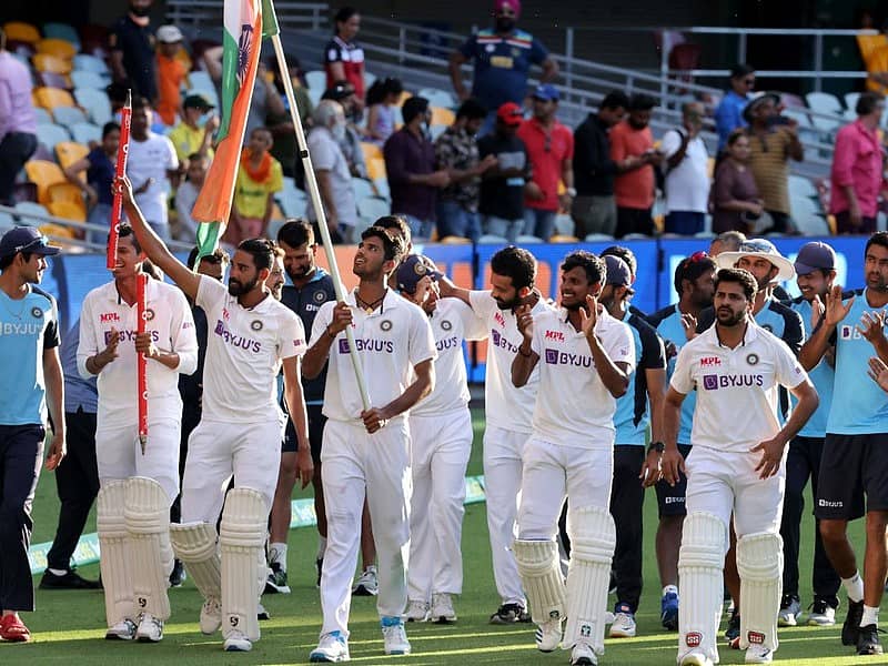 ಟೀಮ್ ಇಂಡಿಯಾ ಗೆಲುವಿನ ಸಂಭ್ರಮ