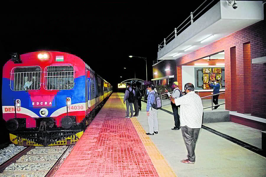 ವಿಮಾನ ನಿಲ್ದಾಣದ ಬಳಿಯ ಹೊಸ ರೈಲು ನಿಲ್ದಾಣ