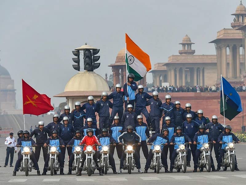 ಗಣರಾಜ್ಯೋತ್ಸವ ದಿನದಂದು ಬೈಕ್ ಕಸರತ್ತು (ಫೈಲ್ ಚಿತ್ರ)