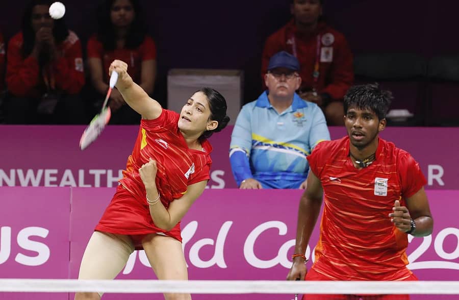 ಅಶ್ವಿನಿ ಪೊನ್ನಪ್ಪ ಮತ್ತು ಸಾತ್ವಿಕ್‌ ಸಾಯಿರಾಜ್ ರಣಕಿರೆಡ್ಡಿ–ರಾಯಿಟರ್ಸ್ ಸಂಗ್ರಹ ಚಿತ್ರ