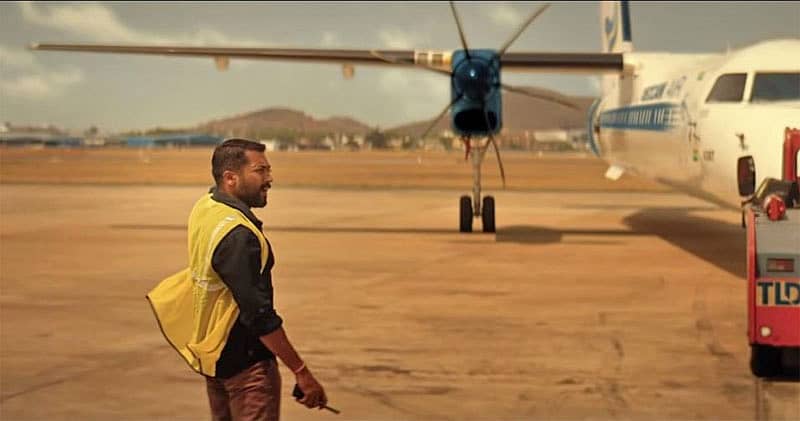 'ಸೂರರೈ ಪೋಟ್ರು' ಸಿನಿಮಾದಲ್ಲಿ ನಟ ಸೂರ್ಯ