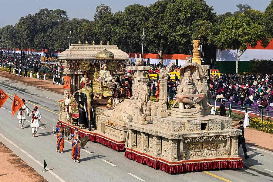 ಗಣರಾಜ್ಯೋತ್ಸ ಪಥಸಂಚಲನದಲ್ಲಿ ಕರ್ನಾಟಕದ ಸ್ತಬ್ಧಚಿತ್ರ