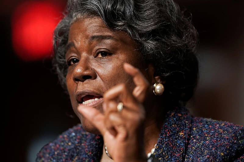 ವಿಶ್ವಸಂಸ್ಥೆಯಲ್ಲಿ ಅಮೆರಿಕ ರಾಯಭಾರಿಯಾಗಿರುವ ಲಿಂಡಾ ಥಾಮಸ್‌–ಗ್ರೀನ್‌ಫೀಲ್ಡ್