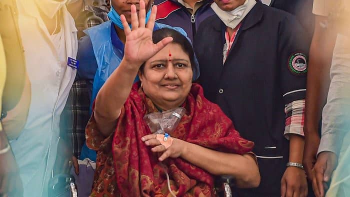 ಎಐಎಡಿಎಂಕೆ ನಾಯಕಿ ವಿ.ಕೆ. ಶಶಿಕಲಾ ನಟರಾಜನ್