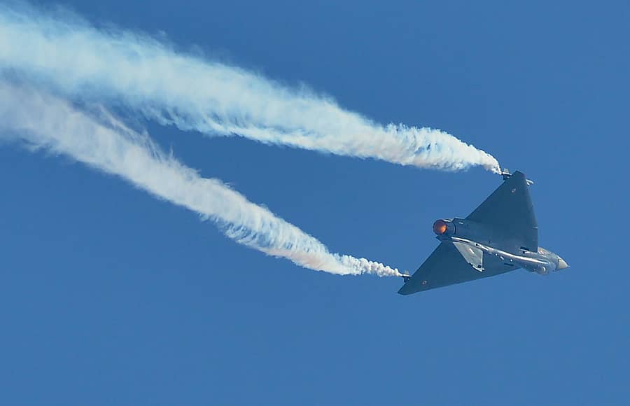 ತೇಜಸ್ ಯುದ್ಧವಿಮಾನ (ಪ್ರಾತಿನಿಧಿಕ ಚಿತ್ರ)