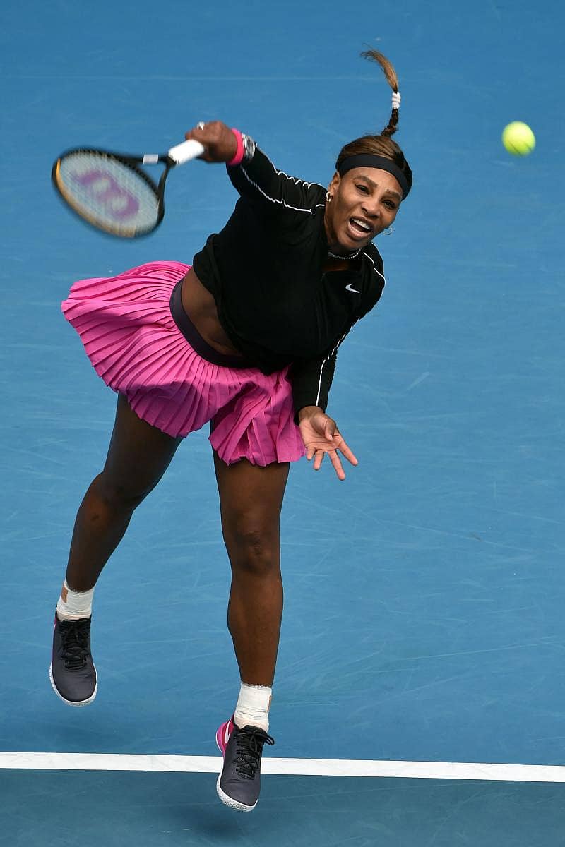 ಸೆರೆನಾ ವಿಲಿಯಮ್ಸ್ ಆಟದ ವೈಖರಿ–ಎಎಫ್ಪಿ ಚಿತ್ರ